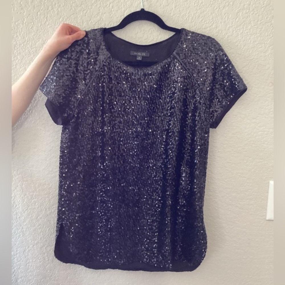Rack Zoe black sequins shirt